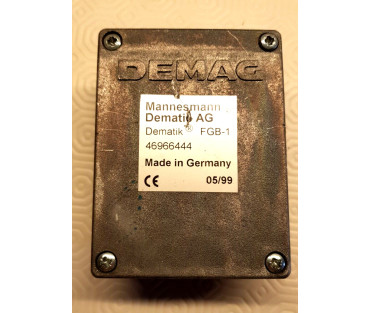 Demag Dematik FGB-1 46966444 05/99 control relay, hoist overload. B18/286