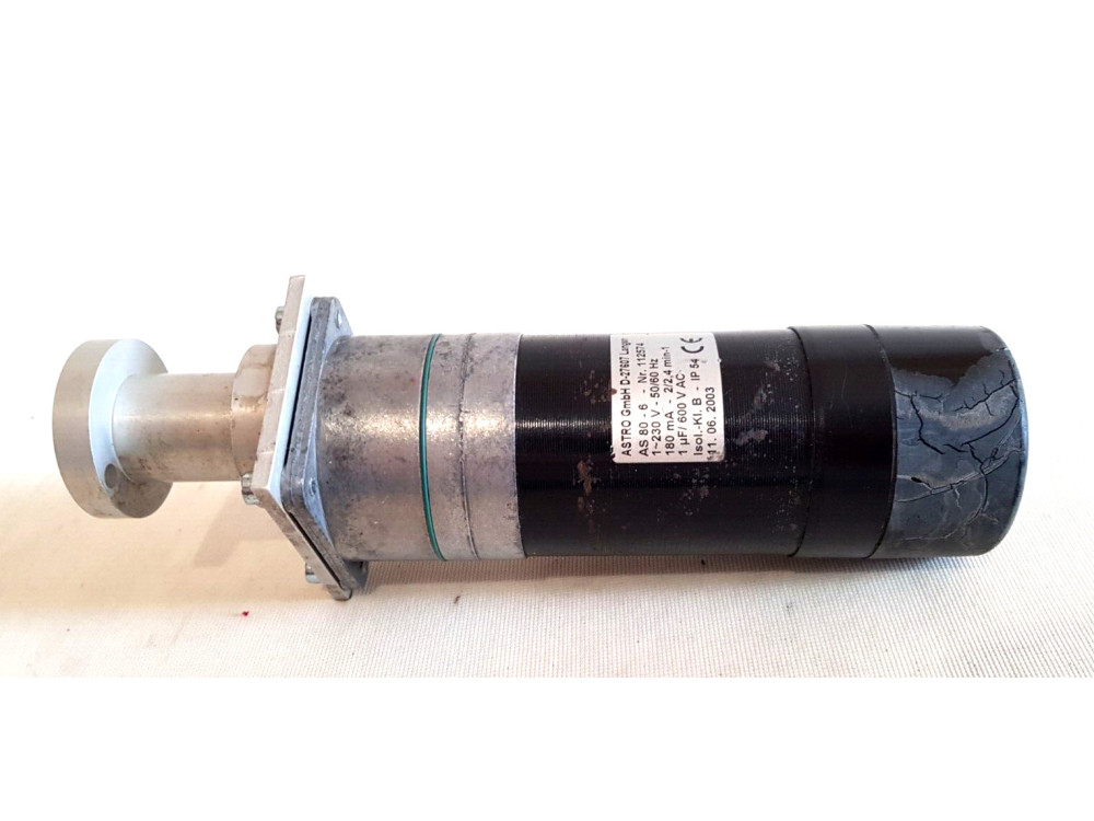 ASTRO Explosion Protection Synchronous Motor Type AS 80-6 #A339 405122014015 | CPU - Image 1