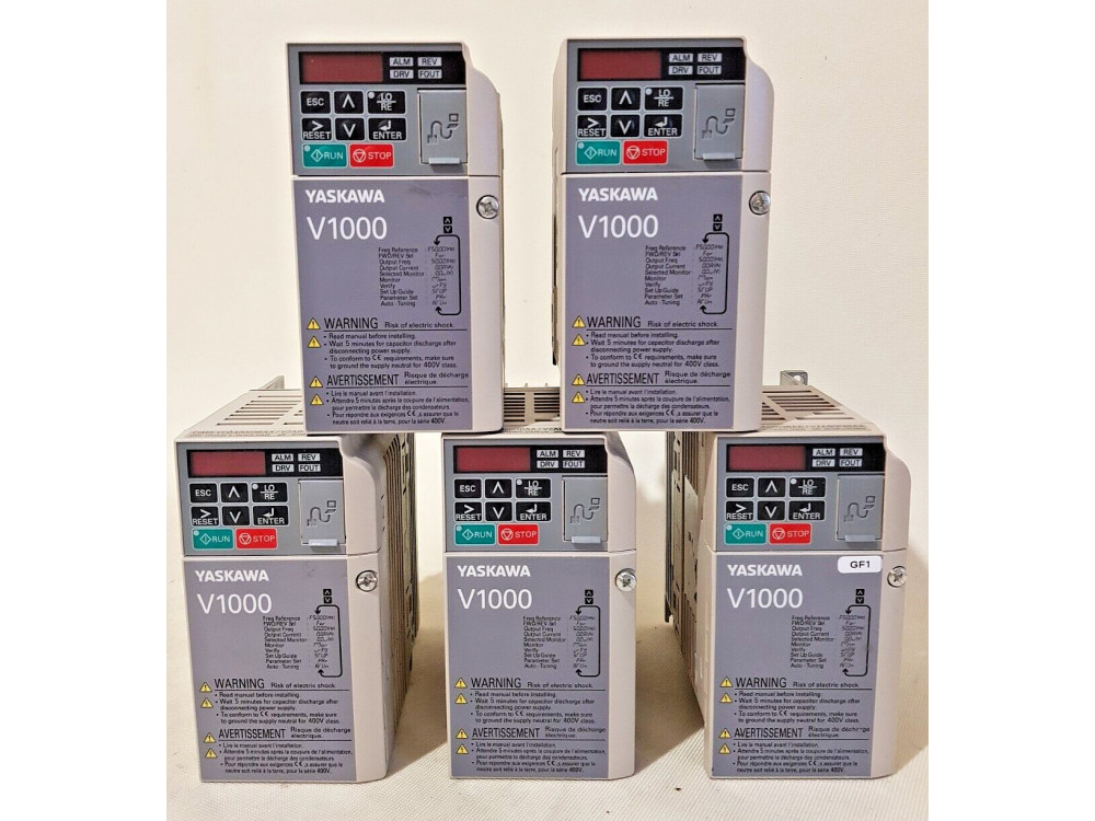 Yaskawa V1000 CIMR-VCBA0003BAA frequency converter 0.55KW 1Pcs /B13 /228 B13 /228 | Yaskawa - Image 1