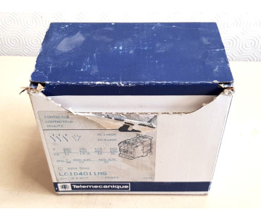 TELEMECANIQUE LC1D4011M5 CONTACTOR 18.5 KW /220V. B29/191