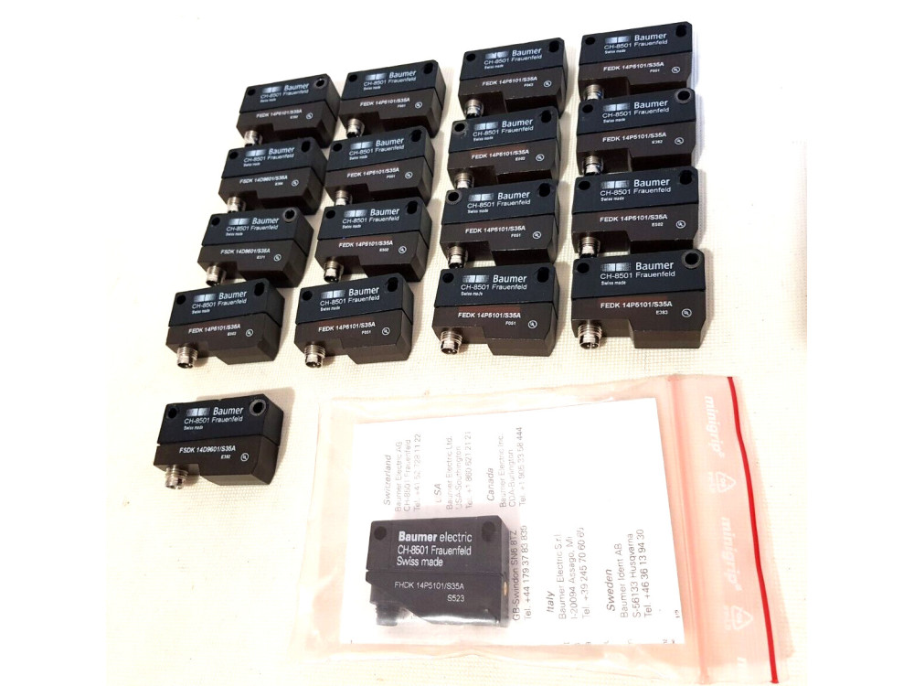 Baumer electric FHDK 14P5101/S35A Photo electric sensors 1Pcs #300G 405016650142 | Baumer electric - Image 1