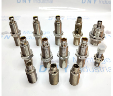 IFM ELECTRONIC, OMRON, CONTRINEX 1 LOT OF 13 INDUCTIVE SENSORS /B11 /686