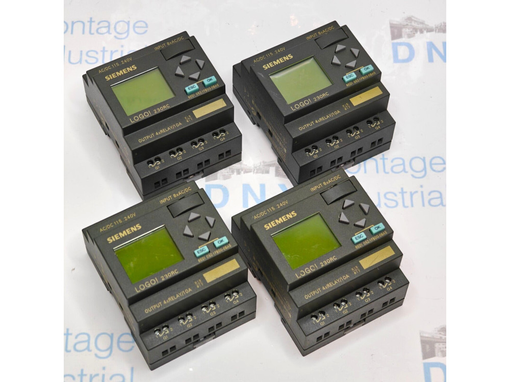 SIEMENS LOGO! 230RC 6ED1 052-1FB00-0BA5; PLC Controller Module. B18/144 B18/144 | Siemens - Image 1