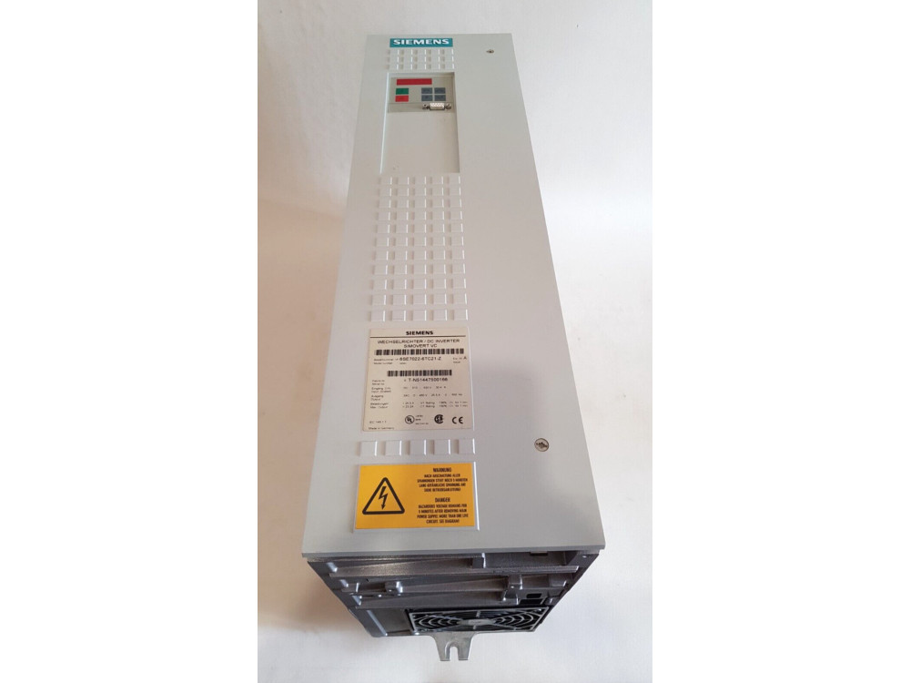 SIEMENS SIMOVERT VC 6SE7022-6TC21-Z frequency converter #457 405442535152 | Siemens - Image 1