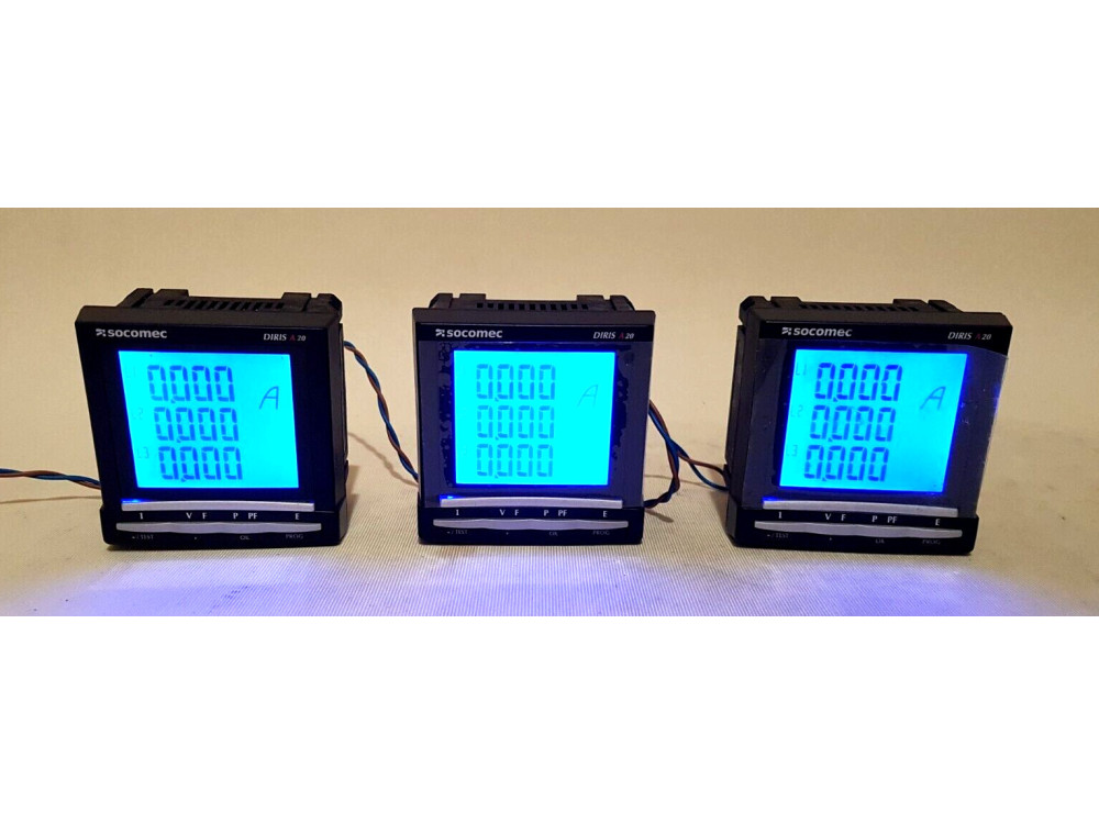 Socomec Diris A20 48250200 Digital Meter 1 pcs /B17 /373 B17 /373 | Socomec - Image 1