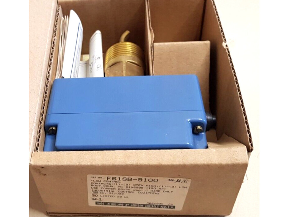 JOHNSON CONTROLS F61SB-9100 flow controller. B29/176 B29/176 | JOHNSON CONTROLS - Image 1