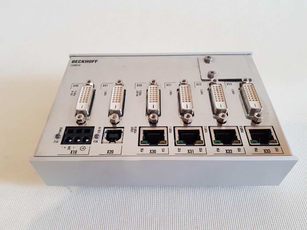 BECKHOFF CU8810-0000 DVI Splitter #16 404925444427 | CPU - Image 1